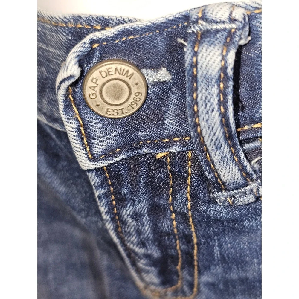 Gap Infant Boy‎ Jeans Size 18-24mos. Batman superman patches.